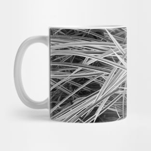 Silver needles pattern - Abstract photography Mug